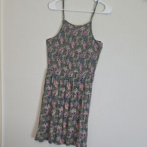 Floral Spaghetti Strap Dress